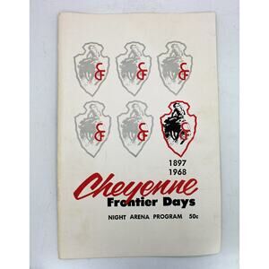 1969 Cheyenne Frontier Days Night Arena Program